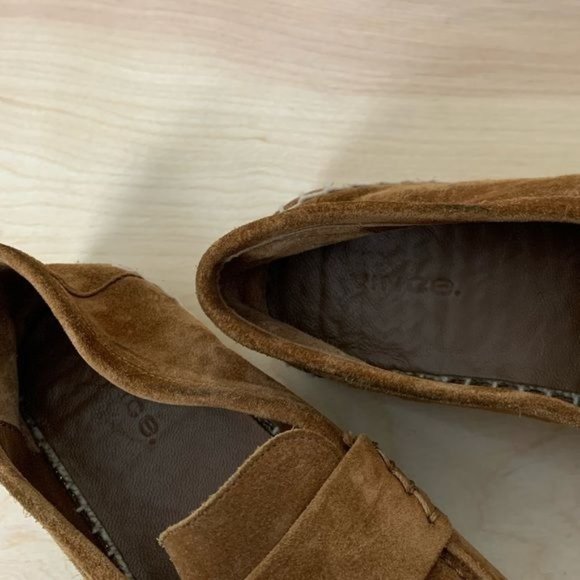 Vince Brown Suede Loafers - Picture 5 of 6
